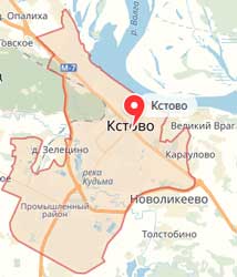 Карта: Кстово