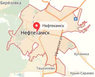 Карта: Нефтекамск