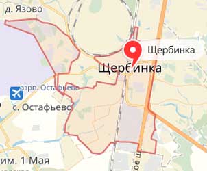 Карта: Щербинка